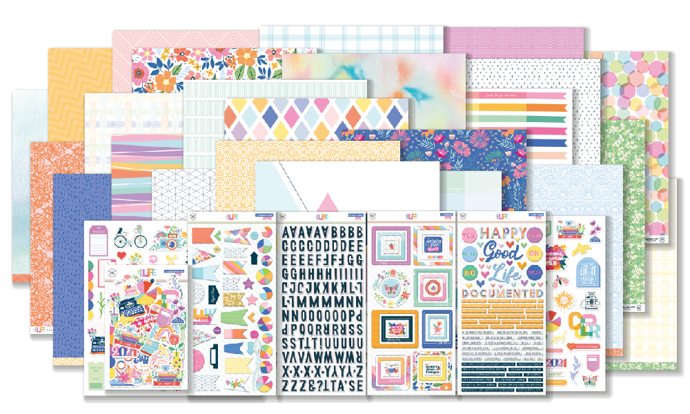 January 2024 Main Scrapbooking Kit